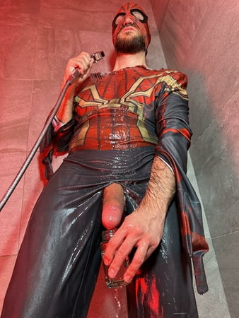 Spiderman and his HUGE 10inch DICK