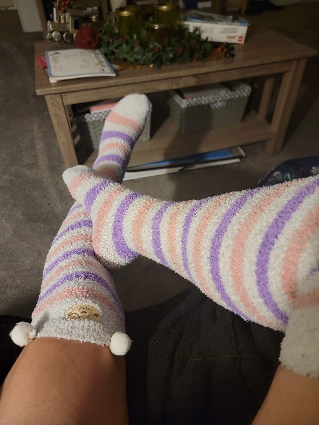 Tiffis fuzzy socks! #5