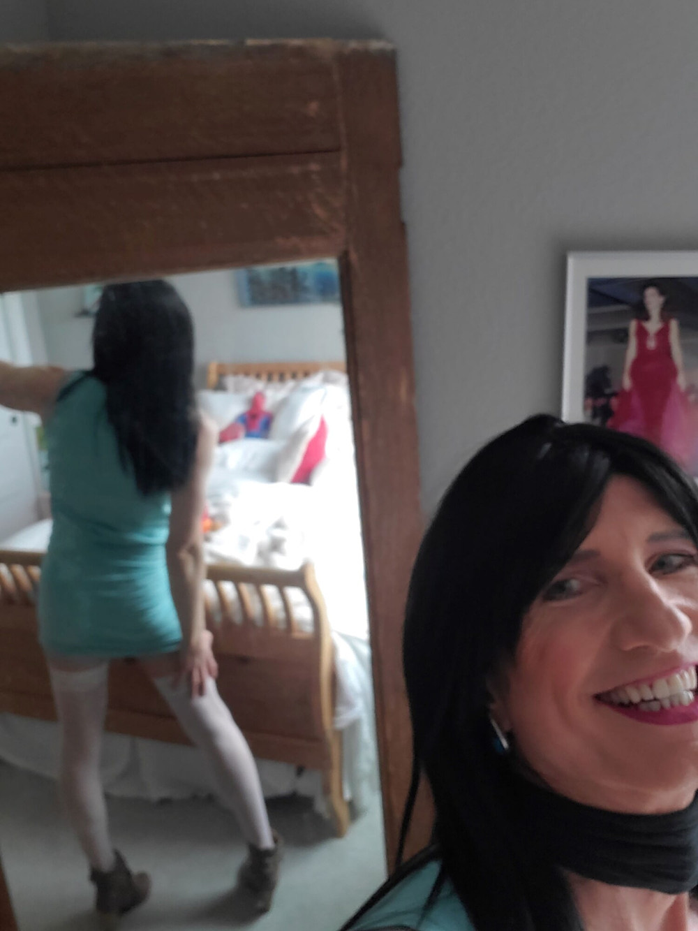 Blue dress three #30