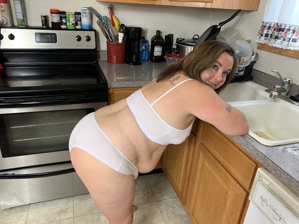 Sexy BBW Kitchen Slut #42