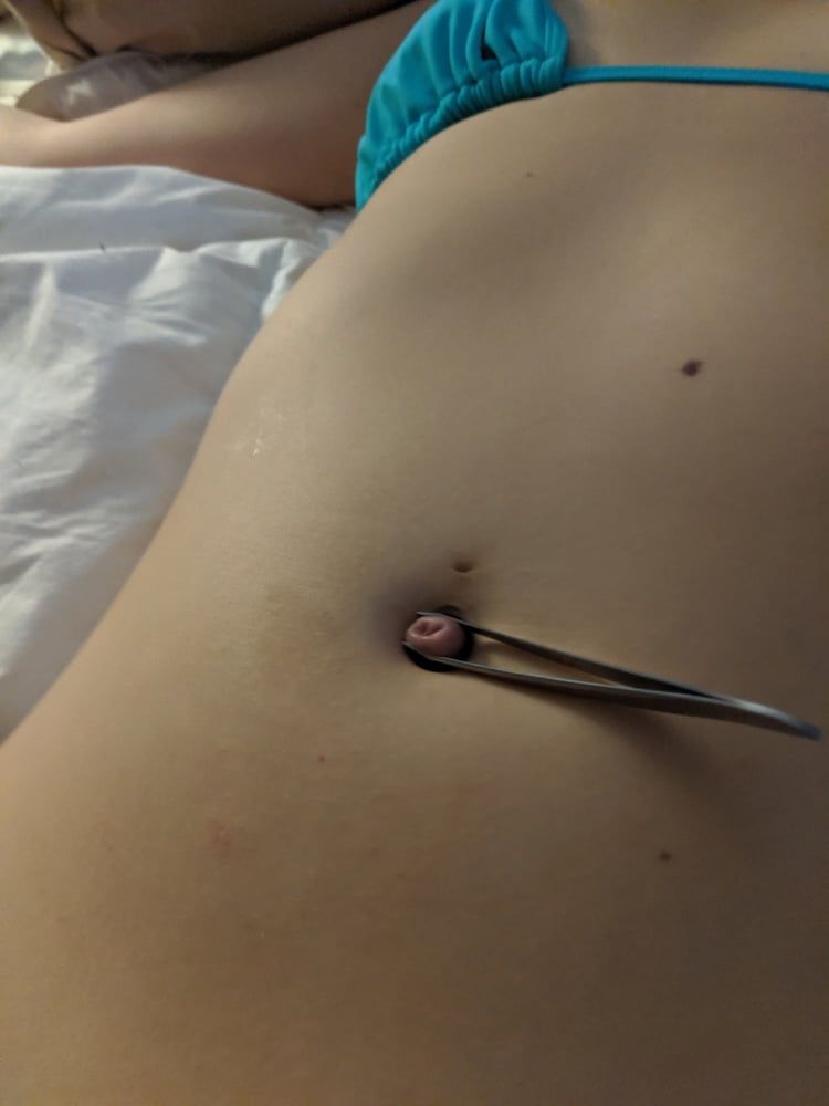 My Outie Belly Button Torture #40
