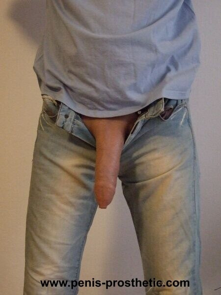Custom Big Silicone Prosthetic Penis #25