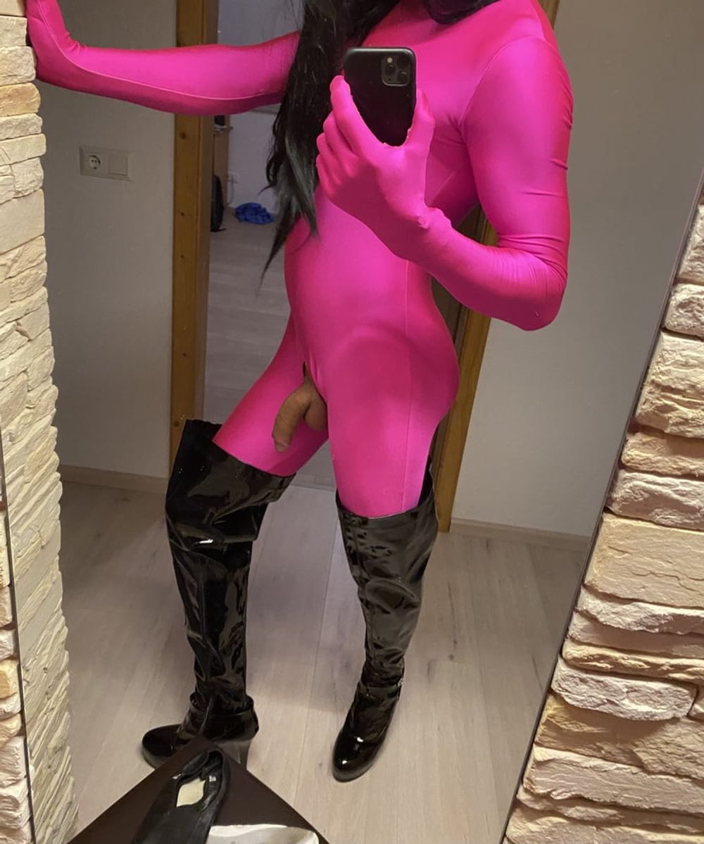 Pink Zentai #6