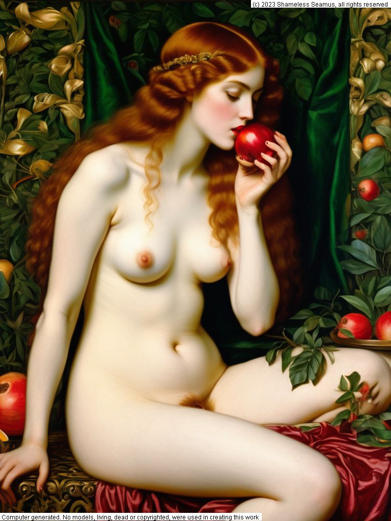 Pre-Raphaelite Goddess