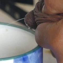 Serving tea with milk - new video on (26:30) Faphouse