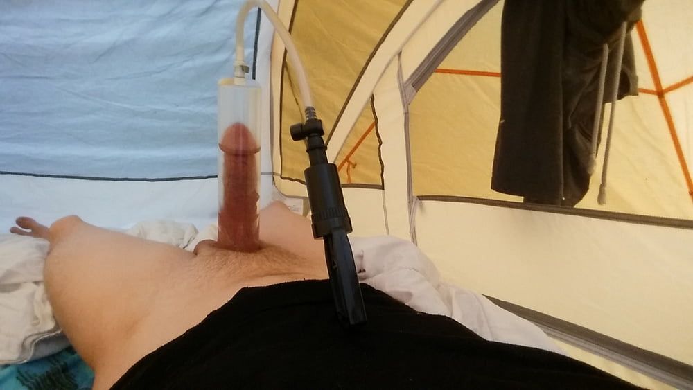 Camping With A Big Cock #9