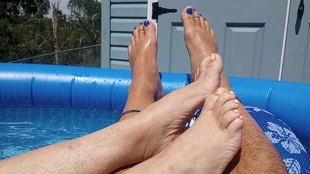 Showing our toes off #23