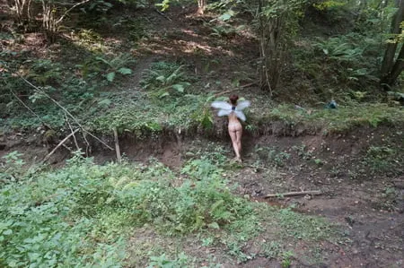 little elf in ravine         