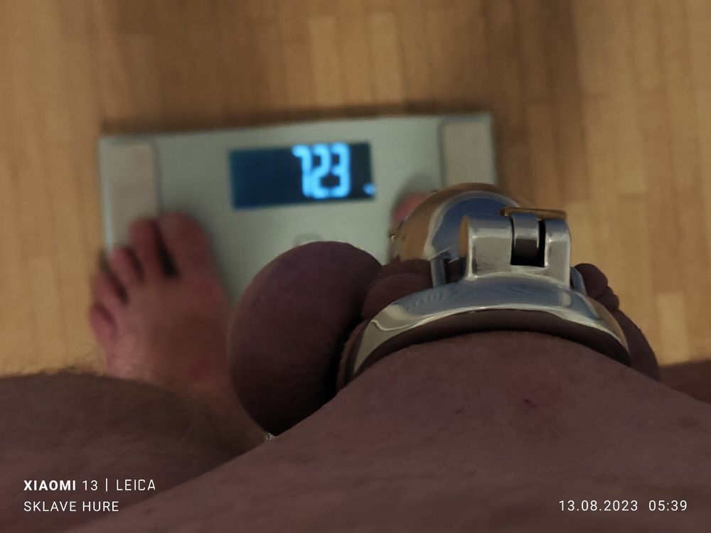 Weighing, Cagecheck, fuck with the plug on July 13th, 2023 #22