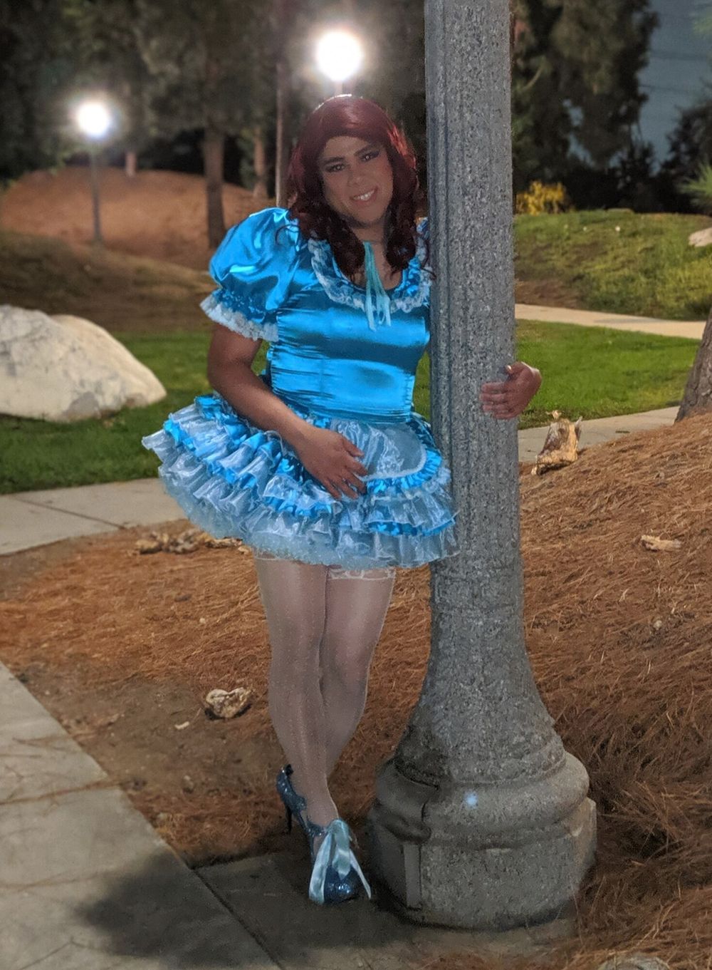 Sissy Candy goes out in public! #3