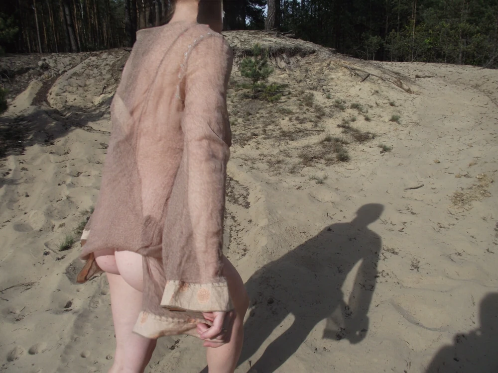 Teasing Her Sands in Sheer #13