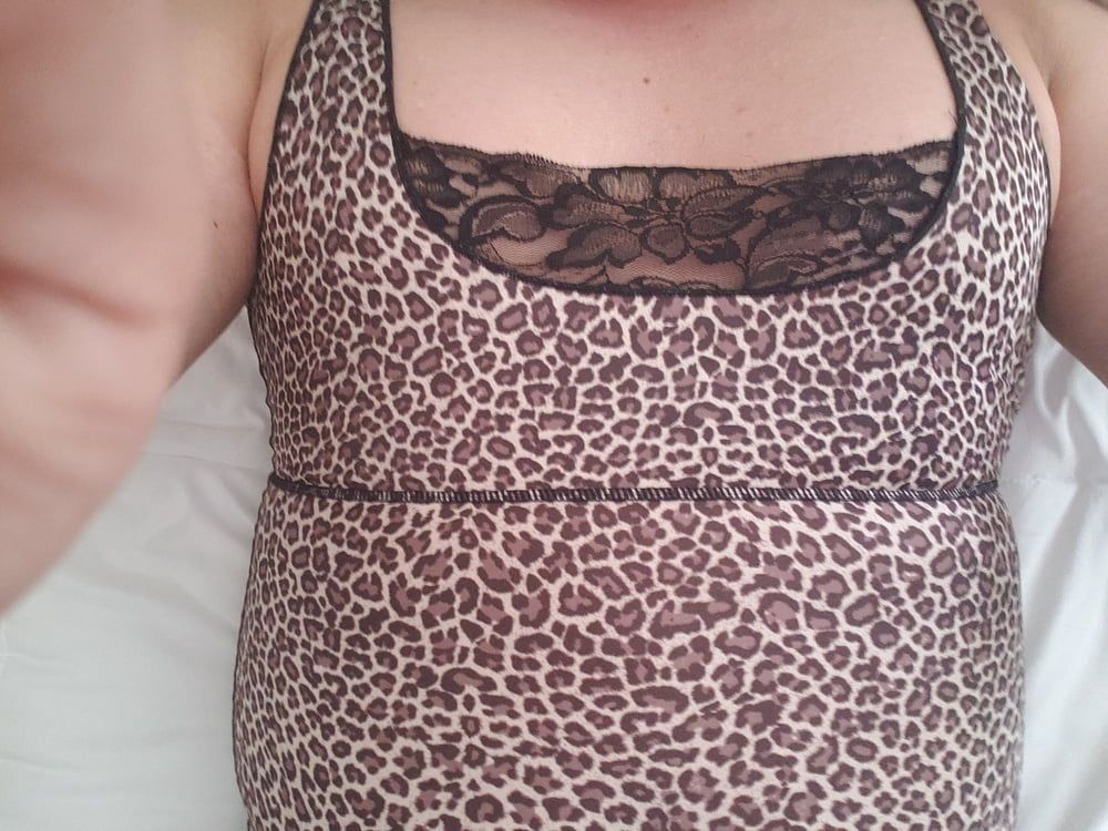 Leopard print and panties #6
