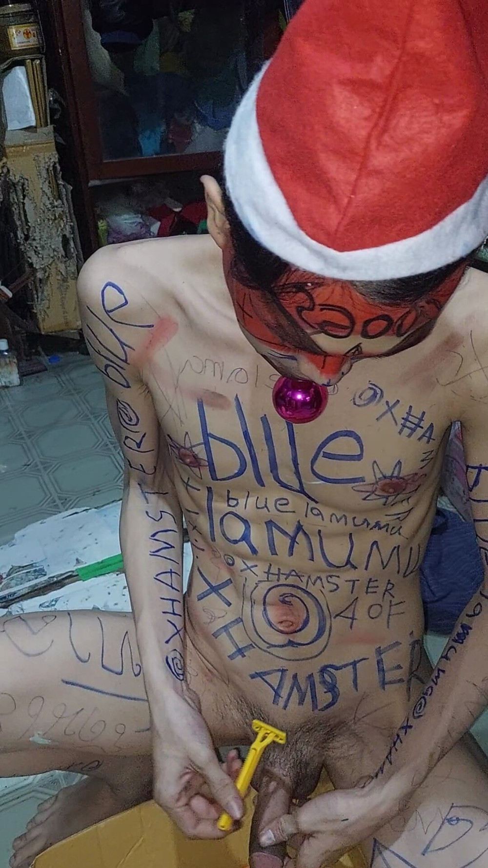 blue clown #28