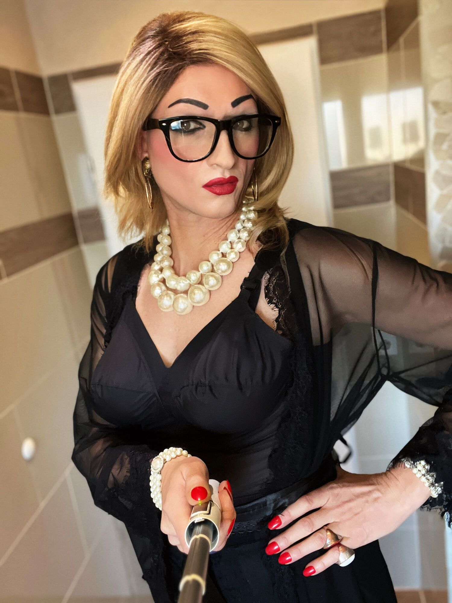 Shemale Crossdresser Transgender Milf  #9