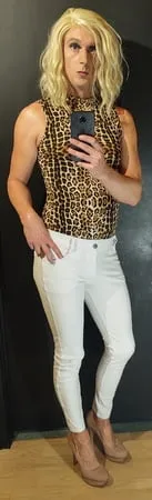 white pants         