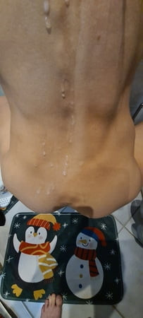 I was in the toilet and he squirted me