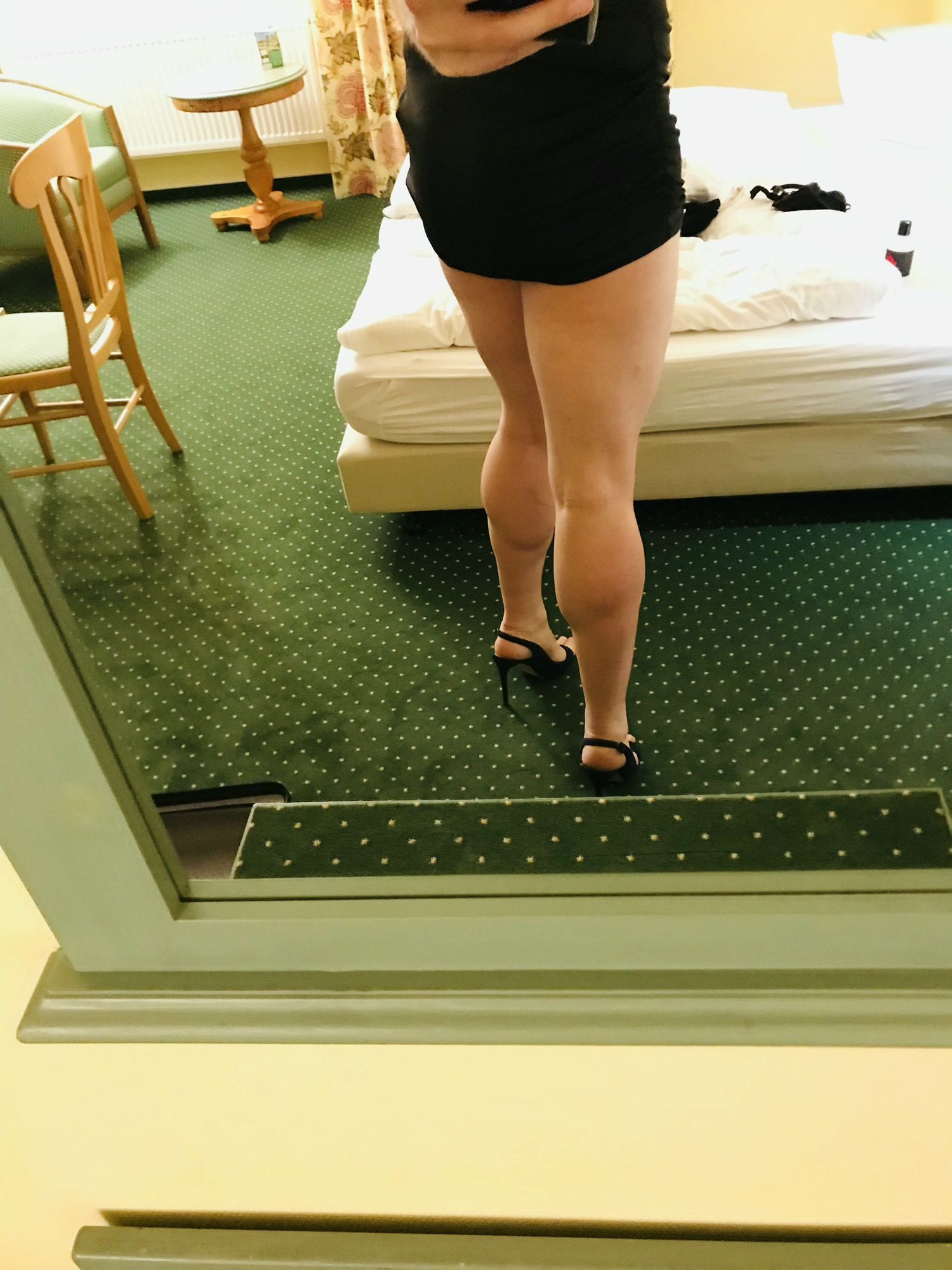 Dressing myself up in Hotel Room sexy cock... #2