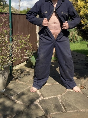 Boilersuit fun on a warm afternoon