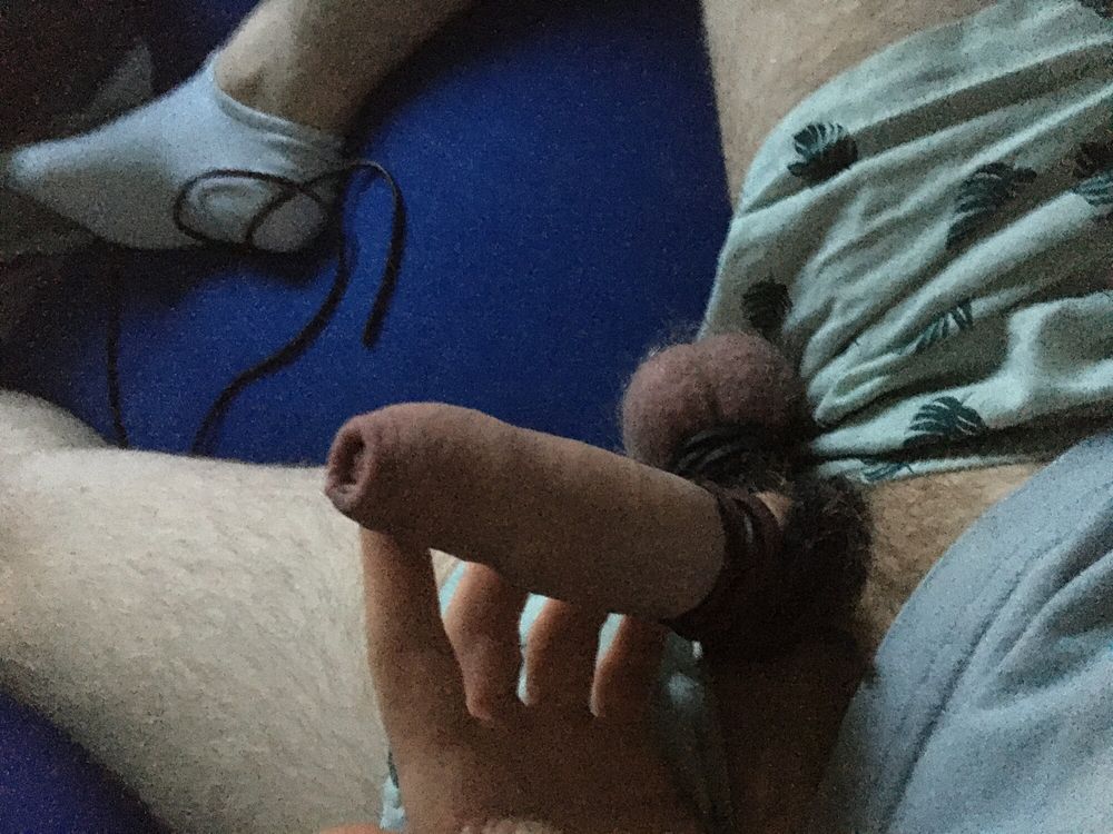 Cock And Ball Bondage With Leather Cords #47