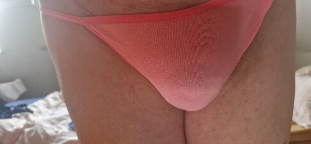 sissy with fufu chastiybelt #4