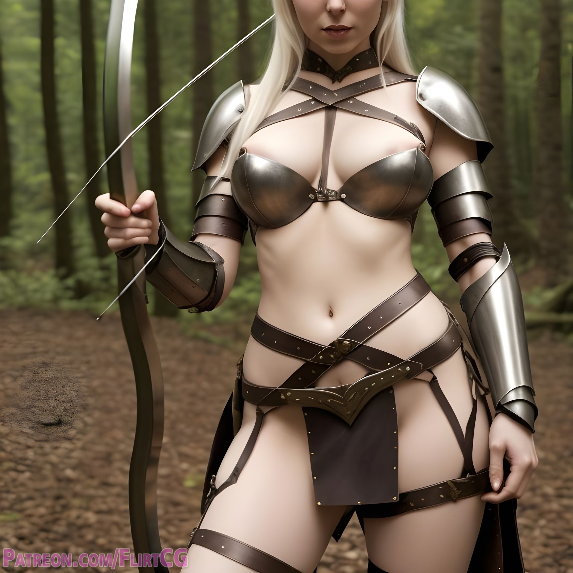 Sexy Elven Warrior Women CGI - Ultra HD 4K - Set 1 #16