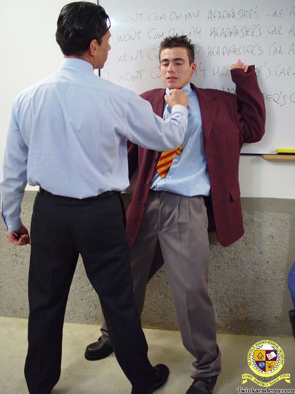 Latino Twink is punished by the Headmaster #5