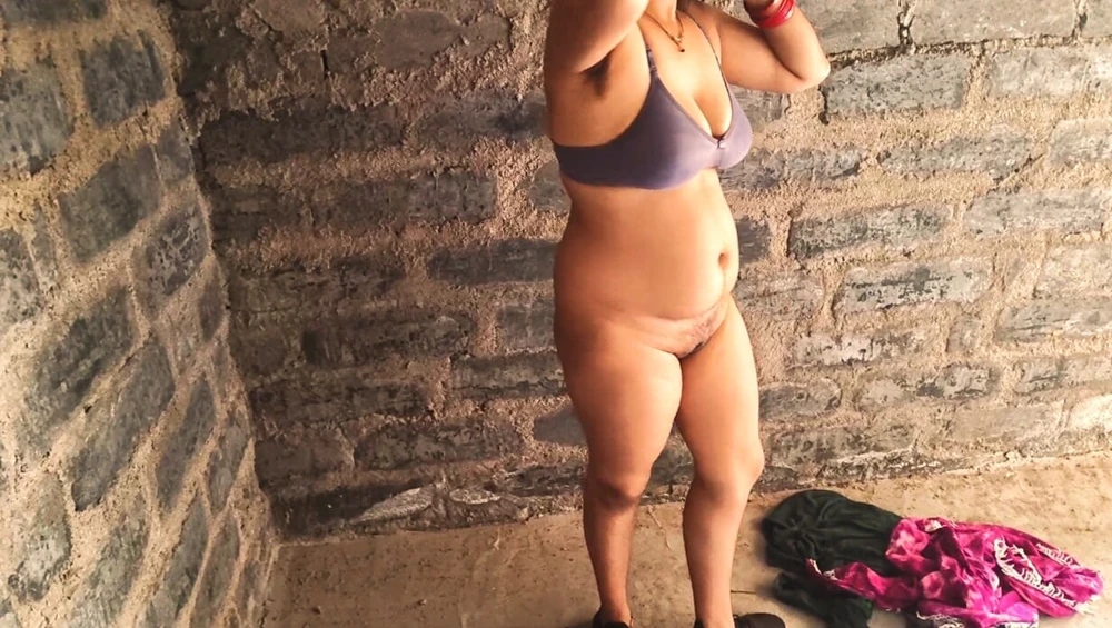 Indian labour aunty Fucked hard by his Owner #34