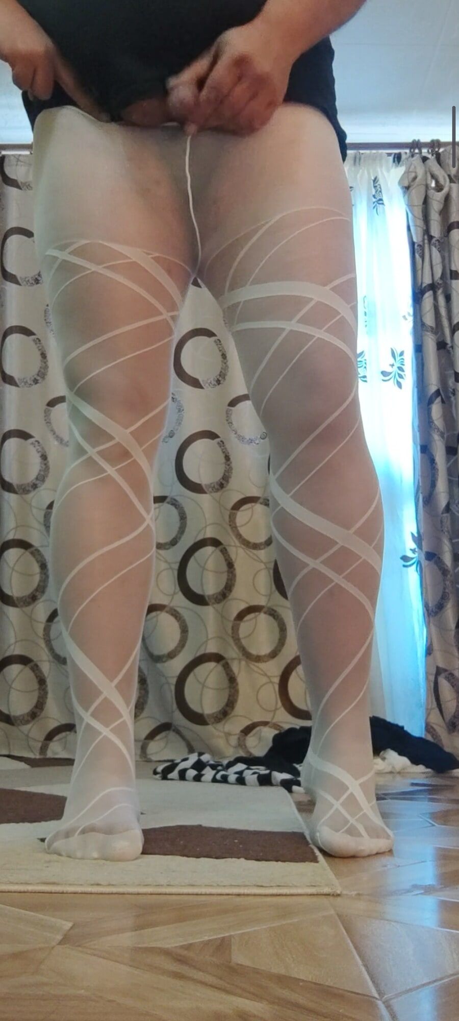 Feeling so excited in pantyhose #29