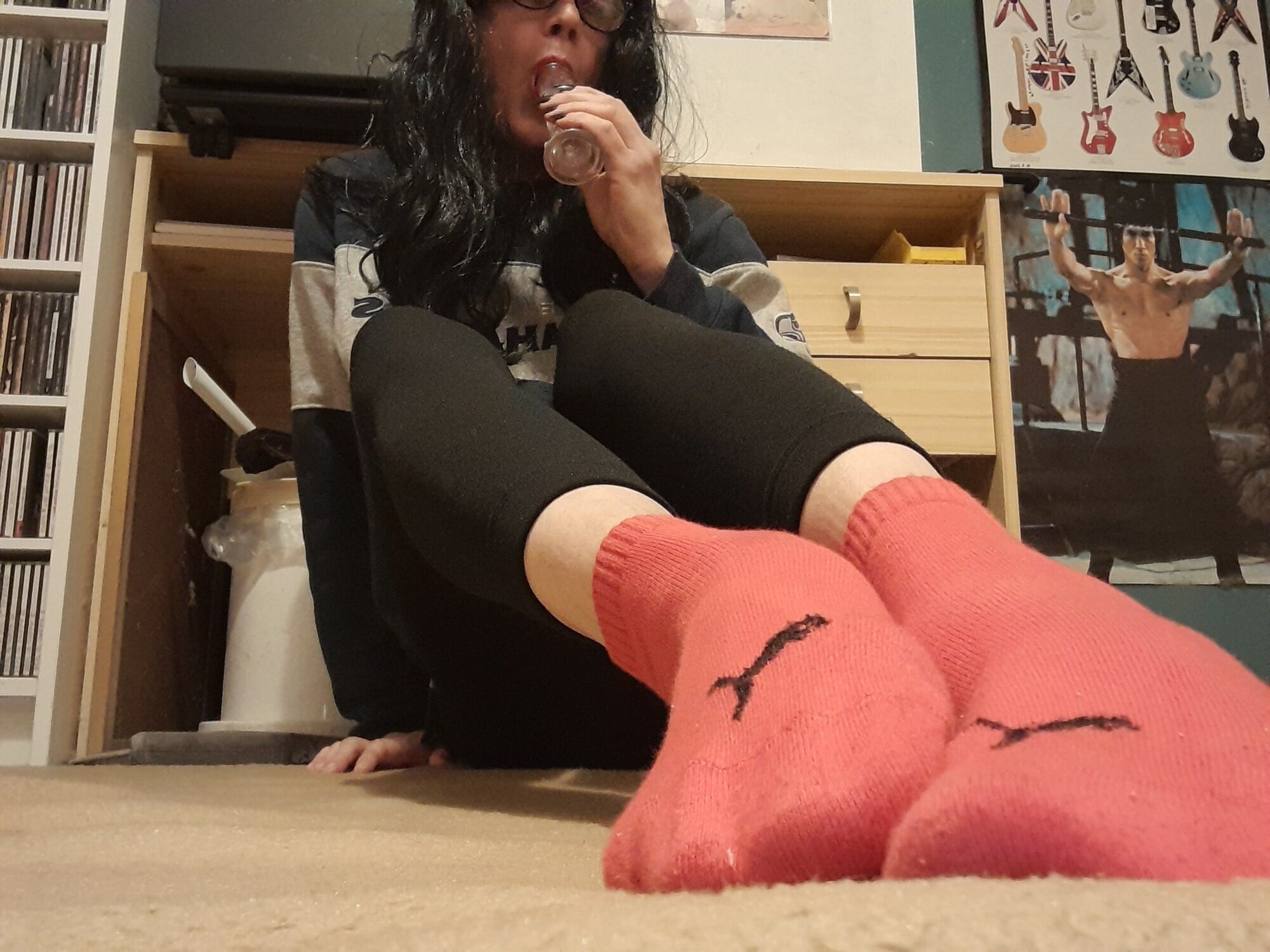 Red sock fetish part two