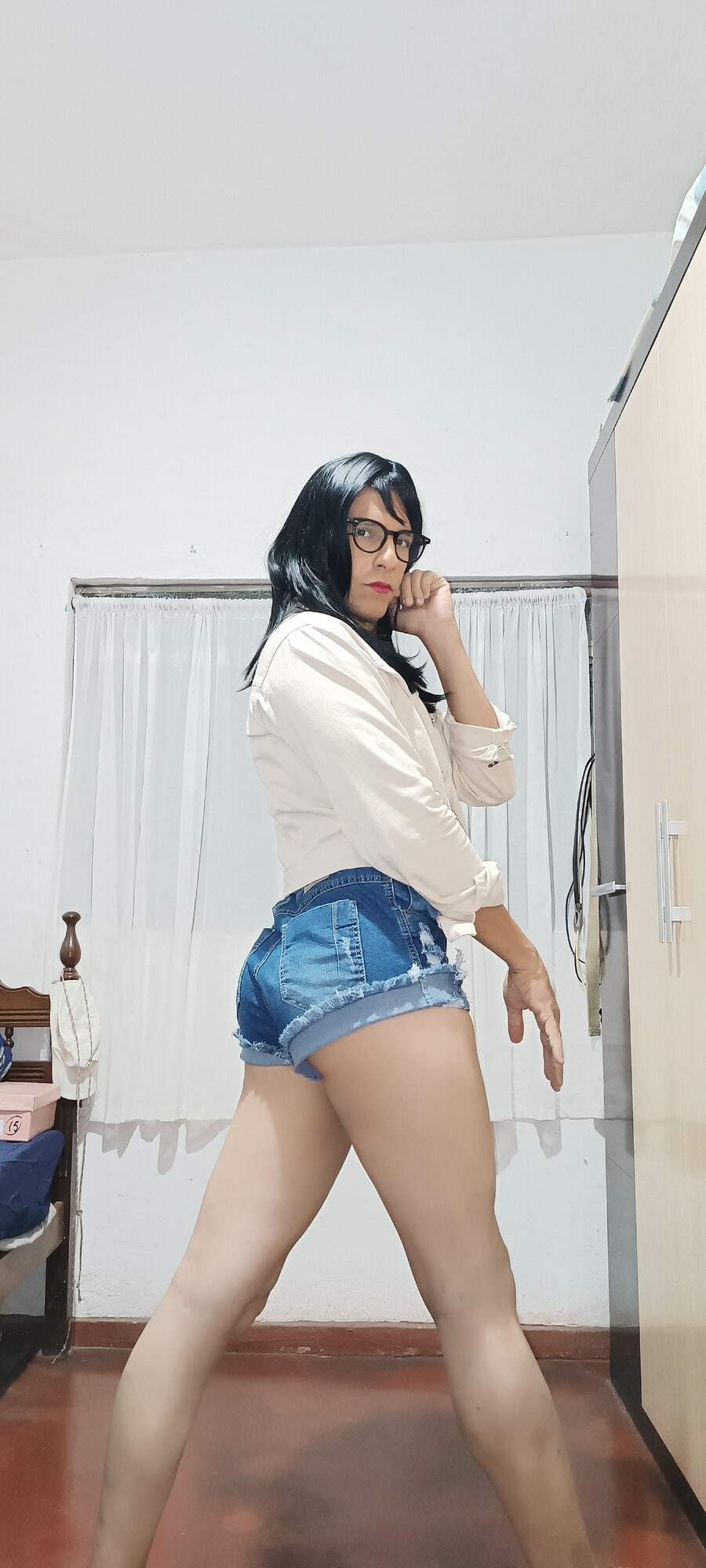 Sakura Nakamura Shorts jeans  And Shorts Gym  #6
