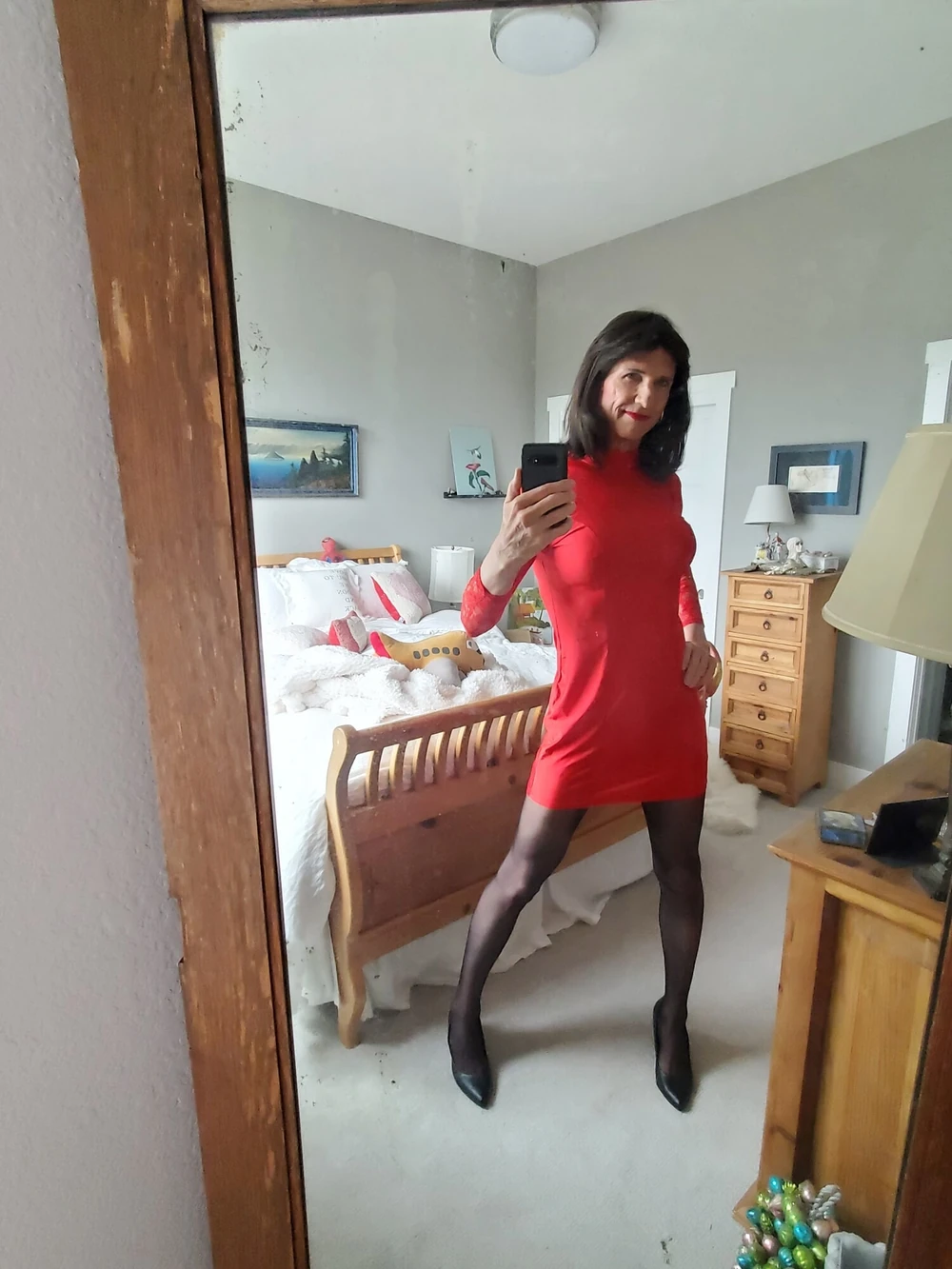 Red dress #5