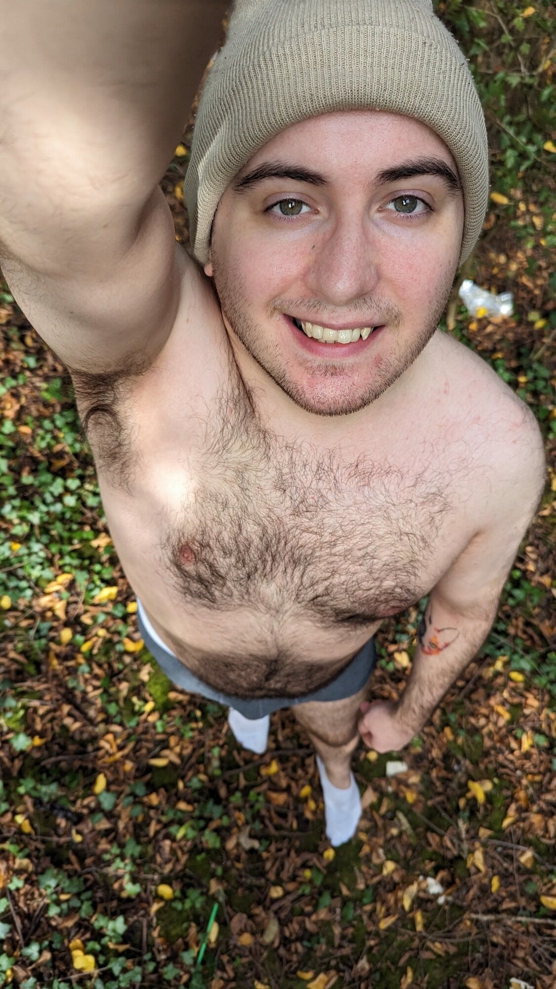 Naked in the woods #3