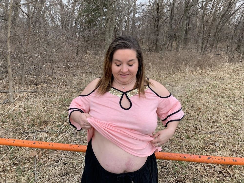 Sexy BBW Outdoor Pussy #47