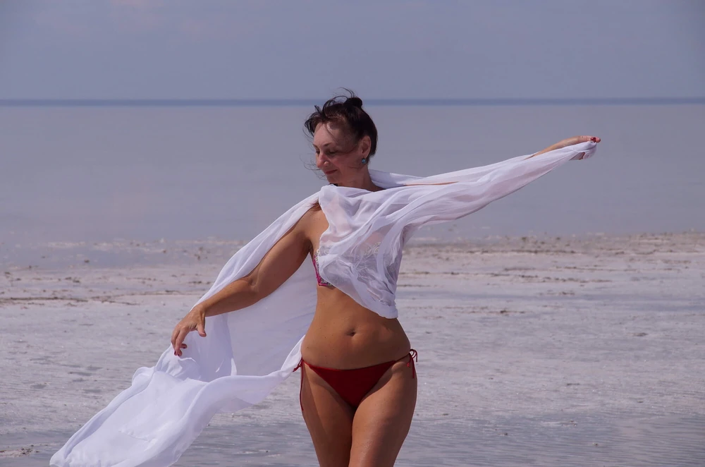 Whiter Shawl on Elton saltlake #3