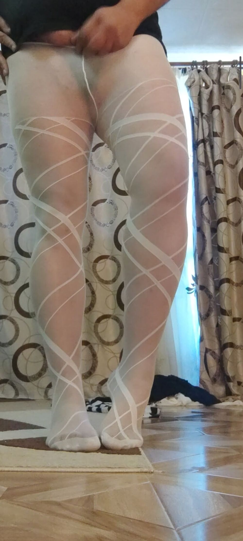 Feeling so excited in pantyhose #24