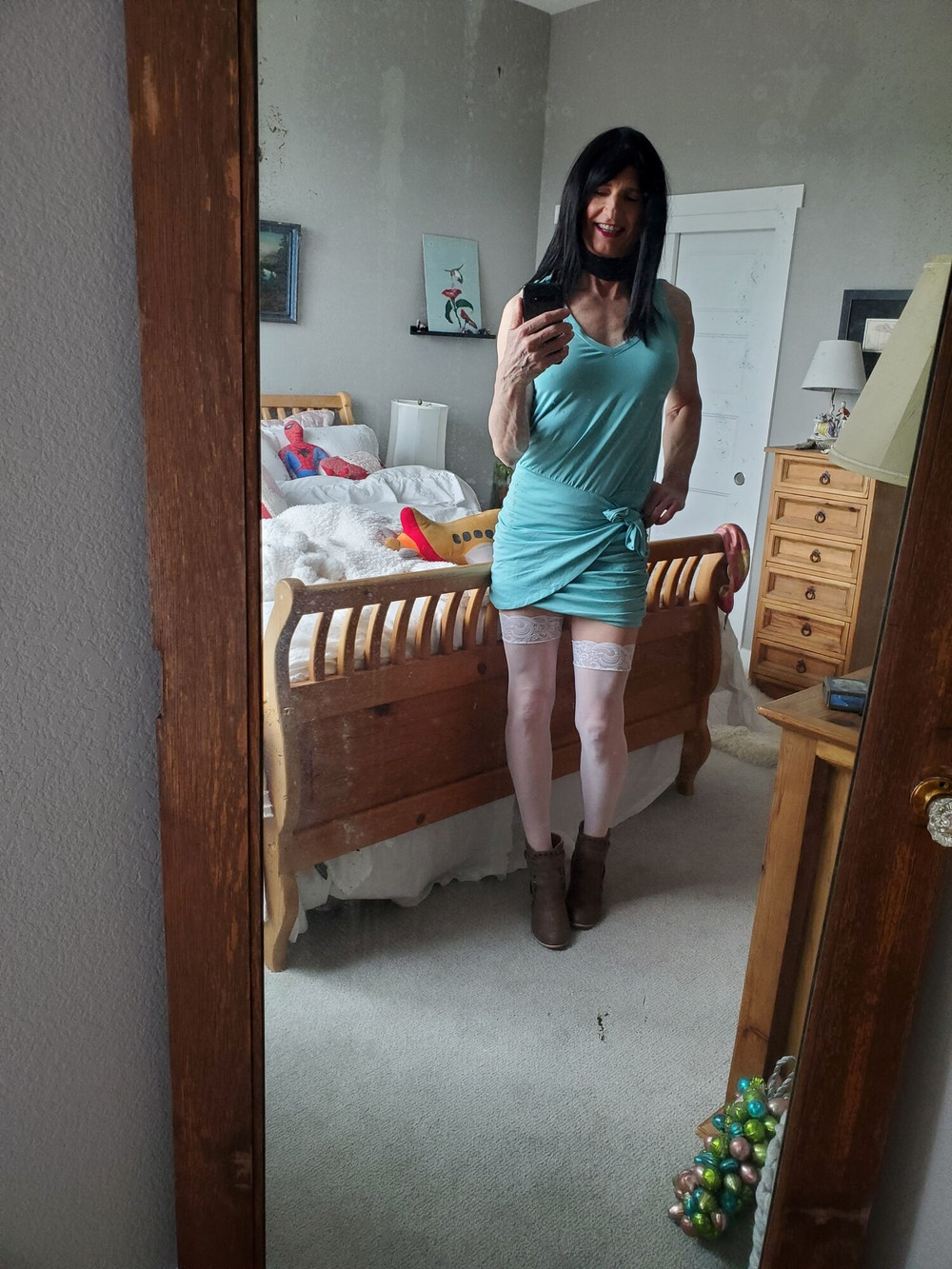Blue dress three #27