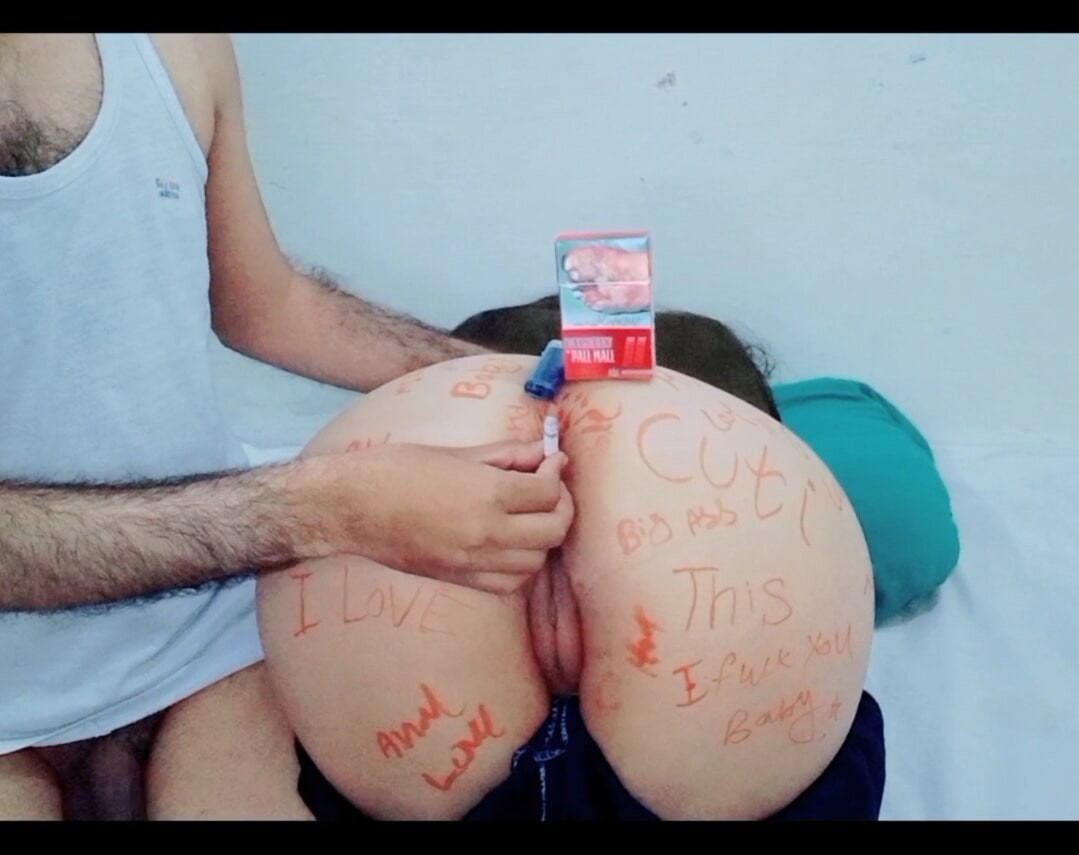 Ass Hole smoking aunty  #3