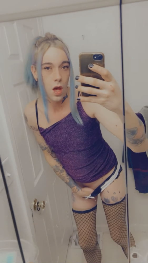 Hot Purple Minidress Slut #21