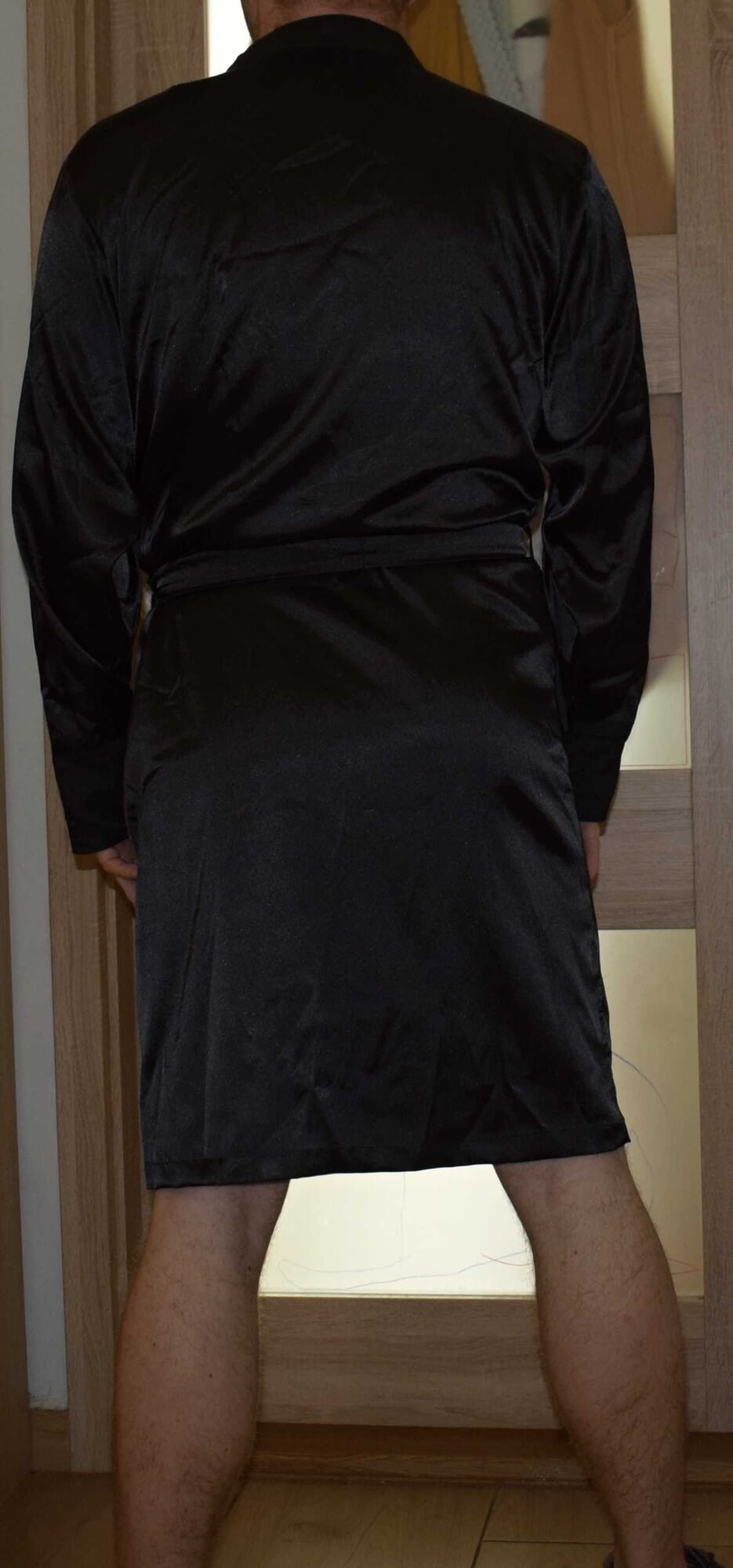 The black men's bathrobe #3