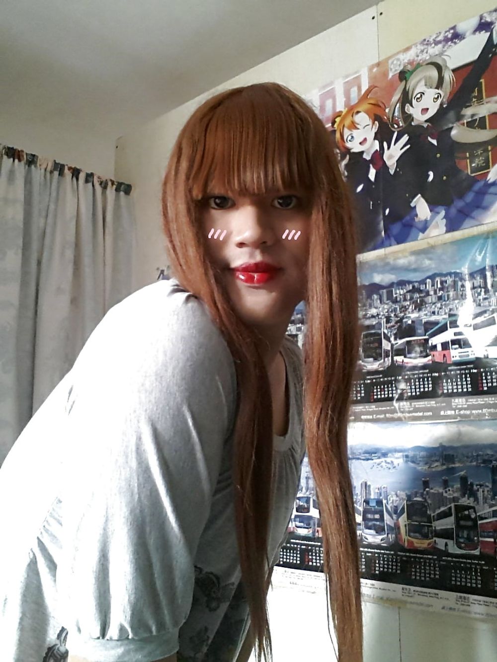 Crossdresser Face 3  #19