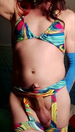 my sexy multicolour bikini         