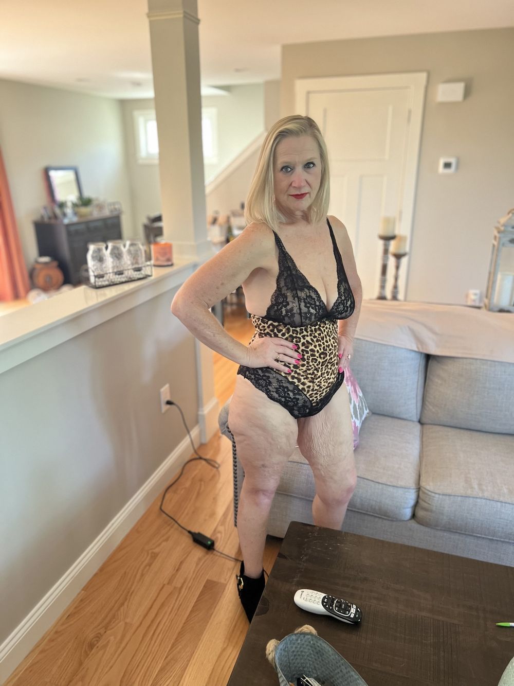 66 YEAR OLD PORN STAR DANIELLE DUBONNET( leopard print) #13