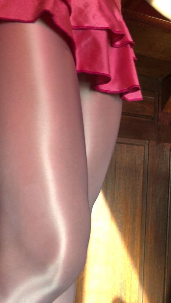My legs and feet wearing hot sexy tights and heels.