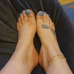 blue paint