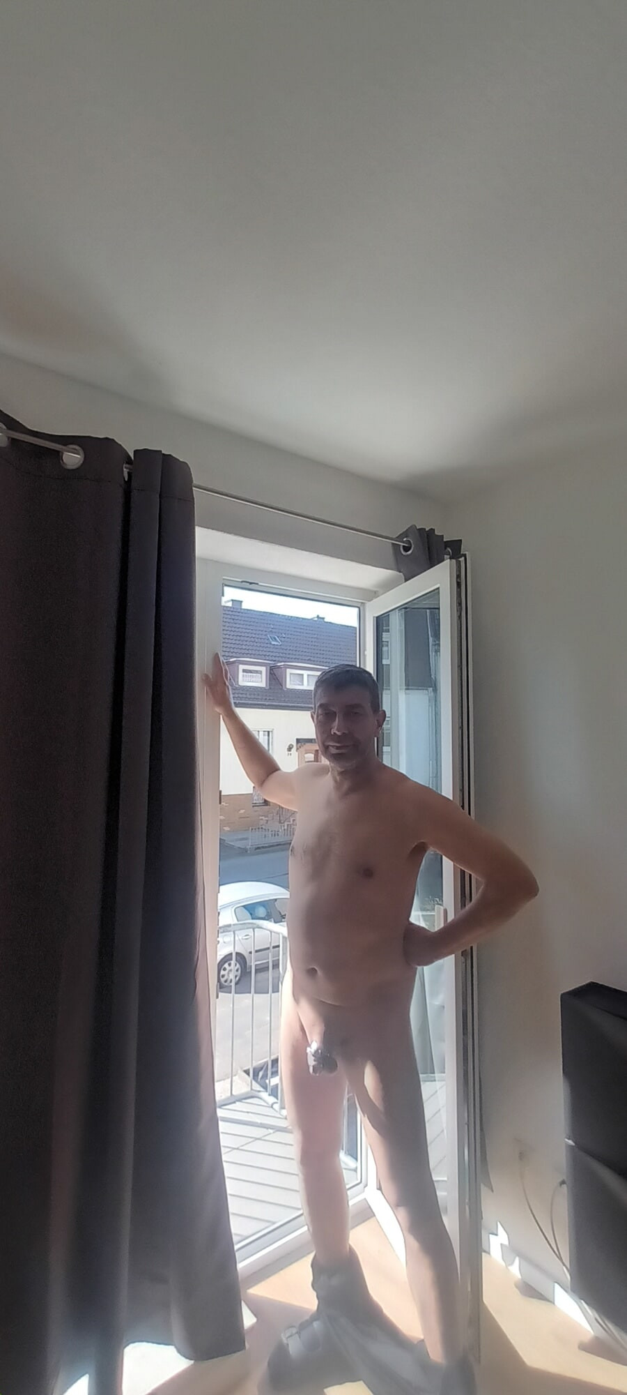 Ich nackt am Fenster #3