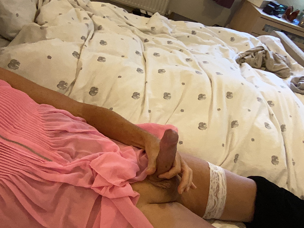 Mature sissy pretty in pink #5