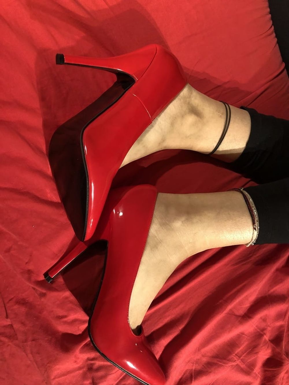 New Red High Heel Pumps #7