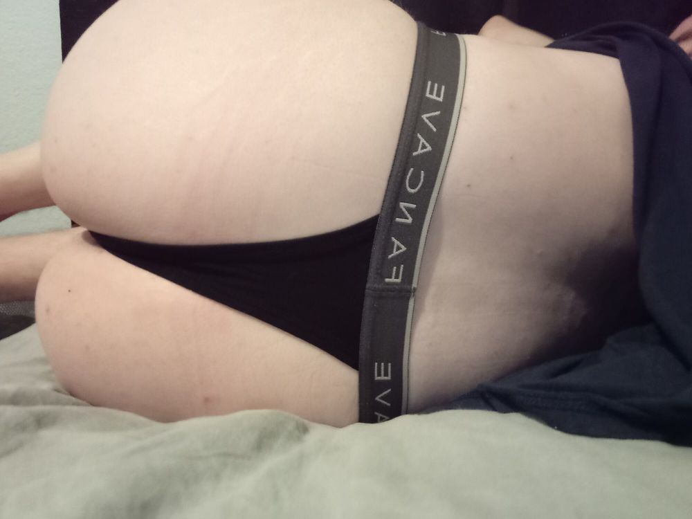 femboy in cute thong panties #27