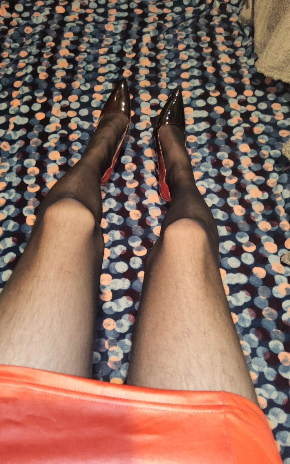 Teasing in My Black Pantyhose #2