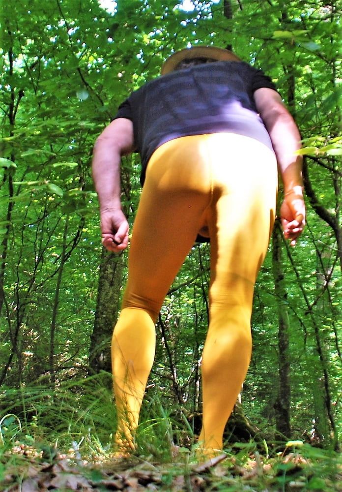 Outsoor Pantyhose Yellow #6